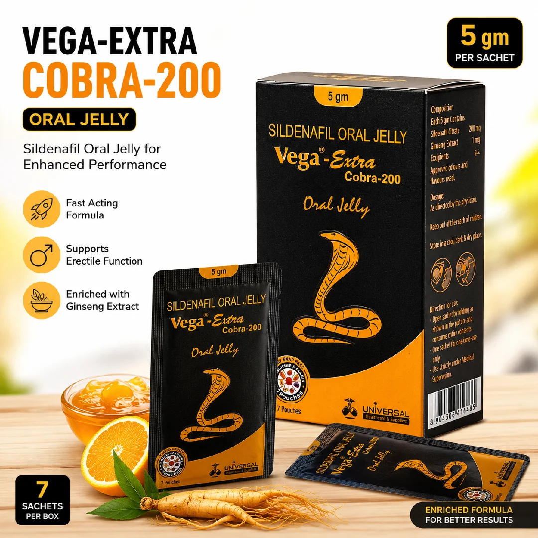 Vega-Extra Cobra-200 Oral Jelly